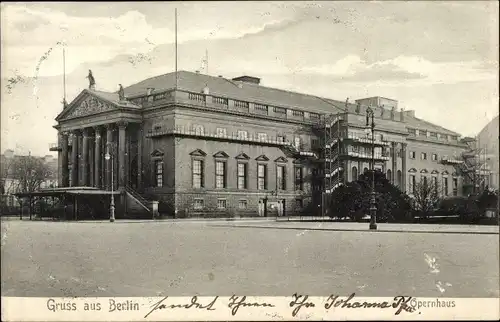 Ak Berlin Mitte, Opernhaus