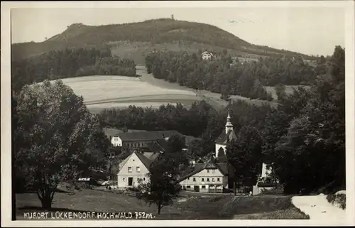 Ak Lückendorf Oybin in Sachsen, Gesamtansicht, Hochwald