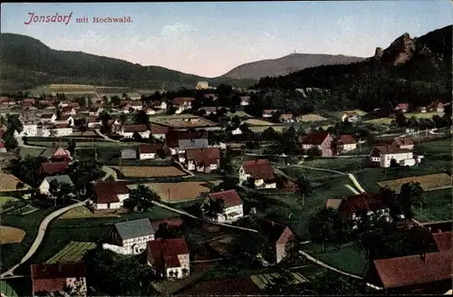 Ak Jonsdorf in Sachsen, Panorama, Hochwald