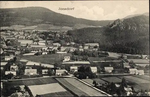 Ak Jonsdorf in der Oberlausitz Sachsen, Panorama