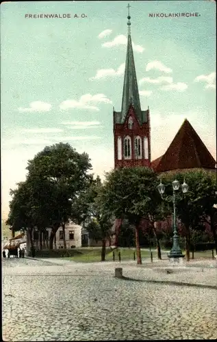 Ak Bad Freienwalde an der Oder, Nikolaikirche