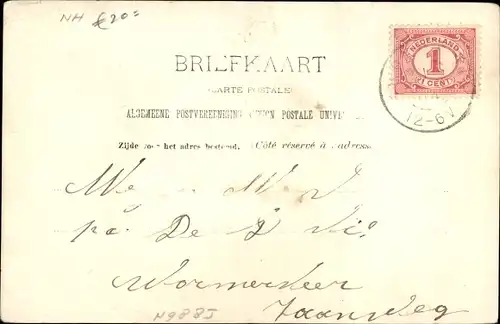 Ak Krommenie Zaanstad Nordholland Niederlande, Heiliger Weg