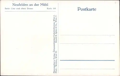 Ak Neufelden im Mühlviertel Oberösterreich, Straße, Brunnen