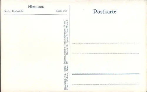 Ak Filzmoos im Pongau in Salzburg, Dorfmotiv, Kirche