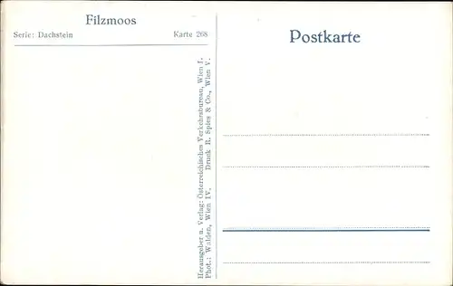 Ak Filzmoos im Pongau in Salzburg, Dorfmotiv, Kirche