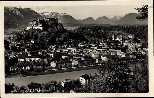 Ak Salzburg in Österreich, Salzachstadt, Panorama