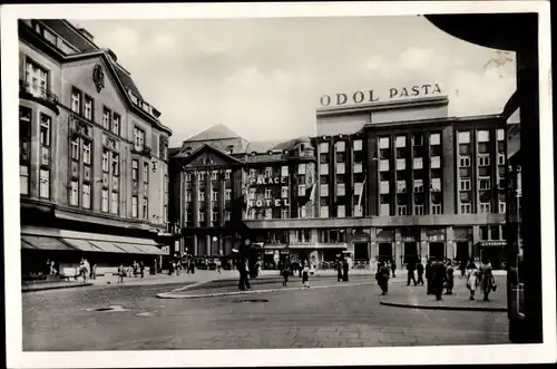 Ak Ostrava Ostrau Reg. Mährisch Schlesien, Palace Hotel National