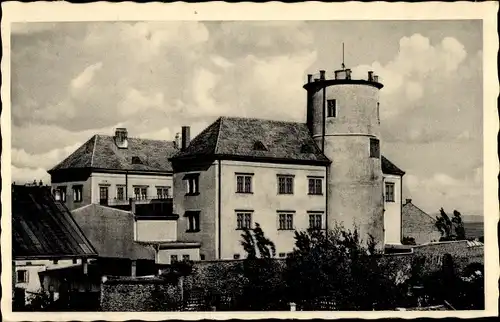 Ak Přerov Prerau Region Olmütz, Zamek, Schloss