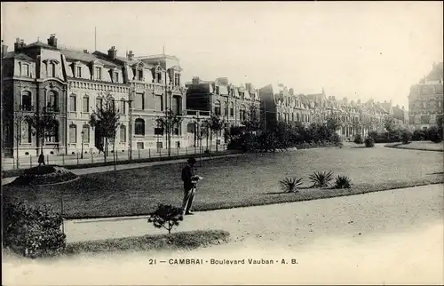 Ak Cambrai Nord, Boulevard Vauban