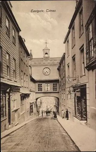 Ak Totnes Devon England, Eastgate
