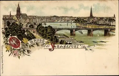 Wappen Litho Frankfurt am Main, Totalansicht