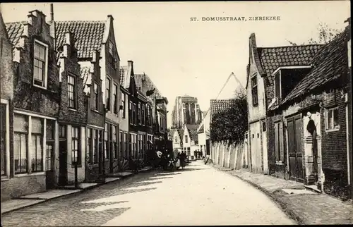 Ak Zierikzee Zeeland, Domusstraat