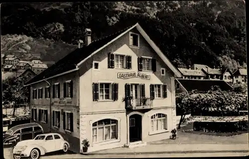 Ak Erstfeld Kanton Uri, Gasthaus Albert