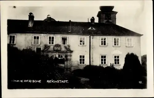 Foto Ak Zákupy Reichstadt Region Reichenberg, Schloss