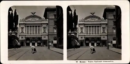 Stereo Foto Roma Rom Lazio, Nationaltheater
