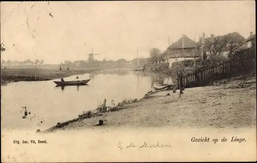 Ak Gelderland, Blick auf die Linge