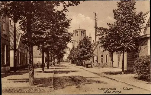 Ak Didam Montferland Gelderland Niederlande, Blick auf das Dorf