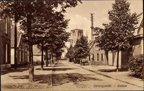 Ak Didam Montferland Gelderland Niederlande, Blick auf das Dorf