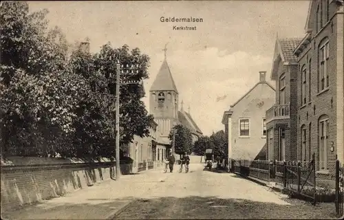 Ak Geldermalsen Gelderland, Kerkstraat