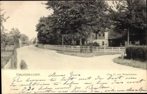 Ak Geldermalsen Gelderland, Straße