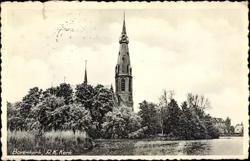 Ak Bovenkerk Nordholland Niederlande, RC Kirche