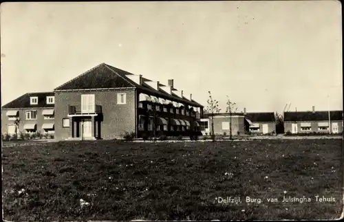 Ak Delfzijl Groningen, Burg van Julsingha Tehuis