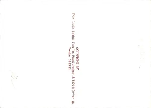 Foto Balletttänzerin Vesna Butorac, Portrait