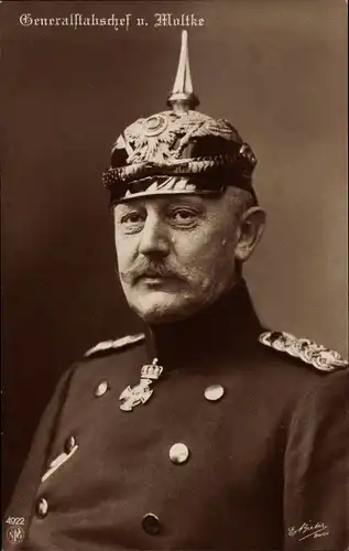 Ak General von Moltke, Chef des Generalstabes