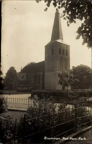 Ak Brummen Gelderland, Ned. Herv. Kerk