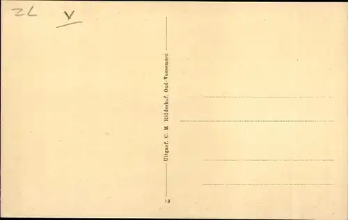 Ak Oud Vossemeer Zeeland Niederlande, Hafenpartie