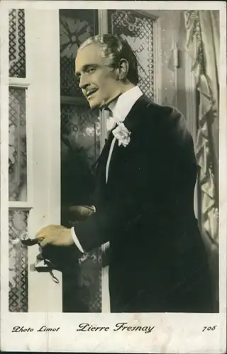 Ak Schauspieler Pierre Fresnay, Portrait