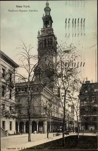 Ak Manhattan New York City USA, Madison Square Garden