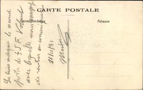 Ak Gorée Dakar Senegal, Falaise und Castel