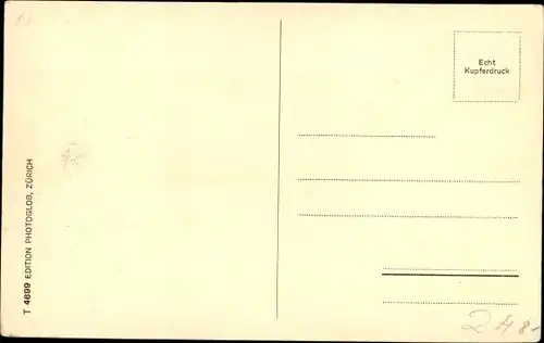 Ak Zürich Stadt Schweiz, Zürichberg, Alkoholfreies Kurhaus