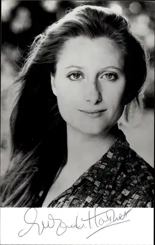 Foto Ak Schauspielerin Susannah Harker, Portrait, Autogramm