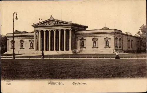 Ak München Bayern, Glyptothek