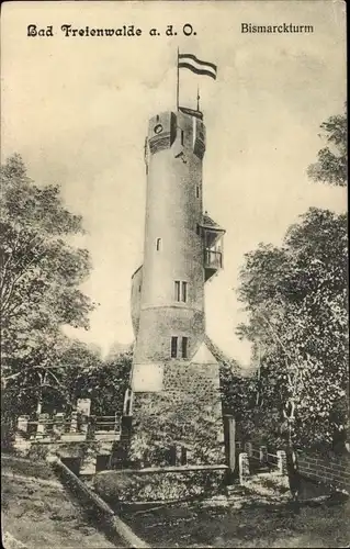 Ak Bad Freienwalde an der Oder, Bismarckturm