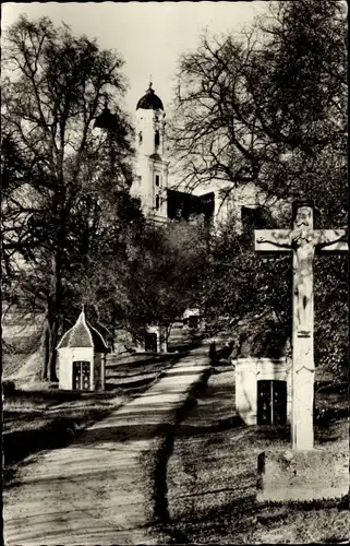 Ak Schönenberg Ellwangen Jagst, Wallfahrtskirche