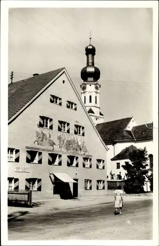 Ak Inning am Ammersee Oberbayern, Kirche