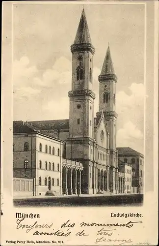 Ak München, Ludwigskirche