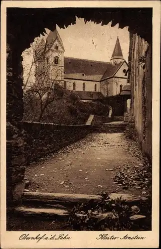 Ak Obernhof an der Lahn, Kloster Arnstein