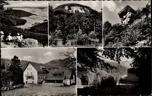 Ak Zersen Hessisch Oldendorf an der Weser, Gasthaus Pappmühle