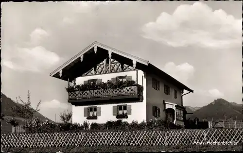 Ak Ruhpolding in Oberbayern, Haus Hechenbichler