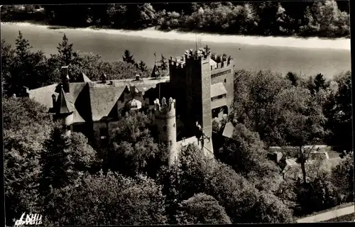 Ak Pullach im Isartal, Burg Schwaneck, Jugendheim, Jugendherberge