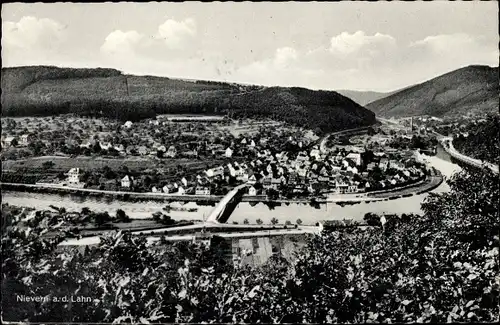 Ak Nievern Nassau an der Lahn, Panorama