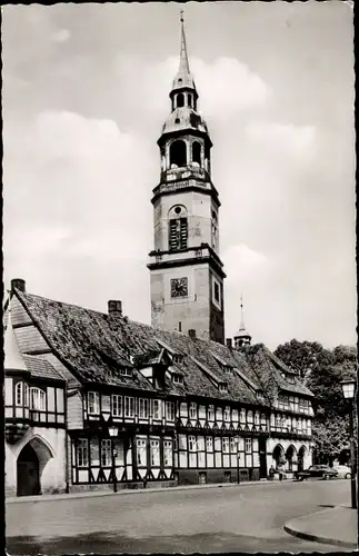 Ak Celle in Niedersachsen, Stechbahn, Stadtkirche