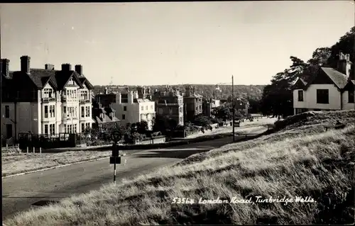 Ak Tunbridge Wells Kent England, London Road