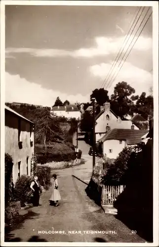 Ak Teignmouth Devon England, Holcombe