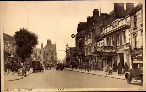 Ak Watford Ostengland, High Street