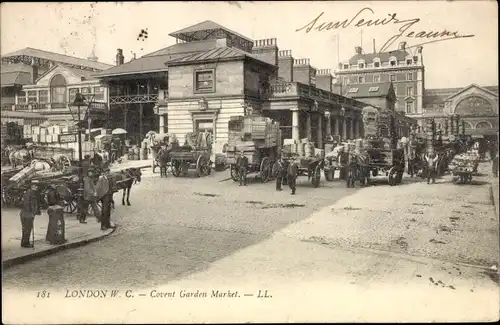 AK London City England, Covent Garden Market